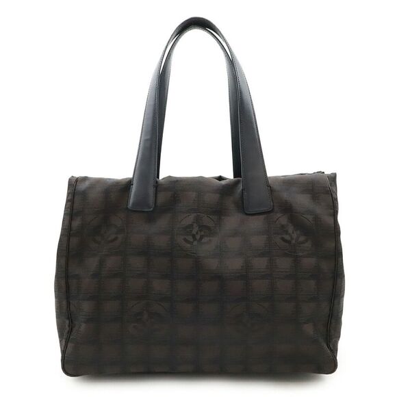 Chanel Nylon Jacquard New Travel Line Tote Bag - Picture 1 of 7